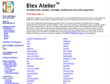 Tablet Screenshot of elexatelier.com